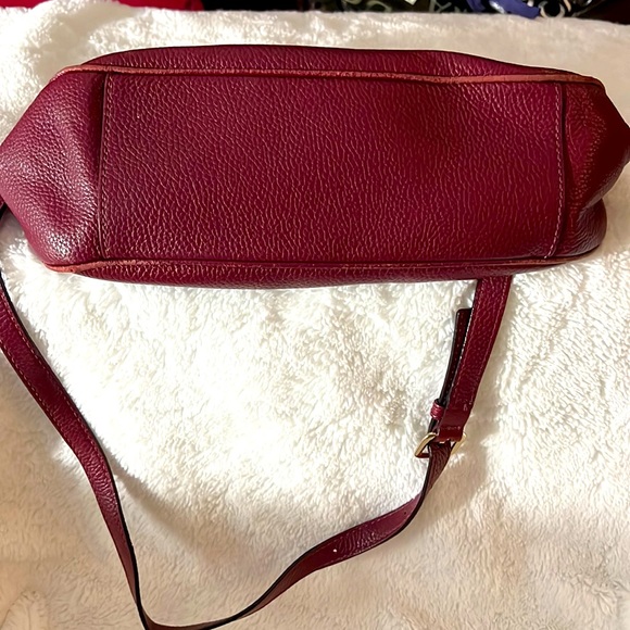 Kate Spade Burgundy shoulder purse - Picture 4 of 6
